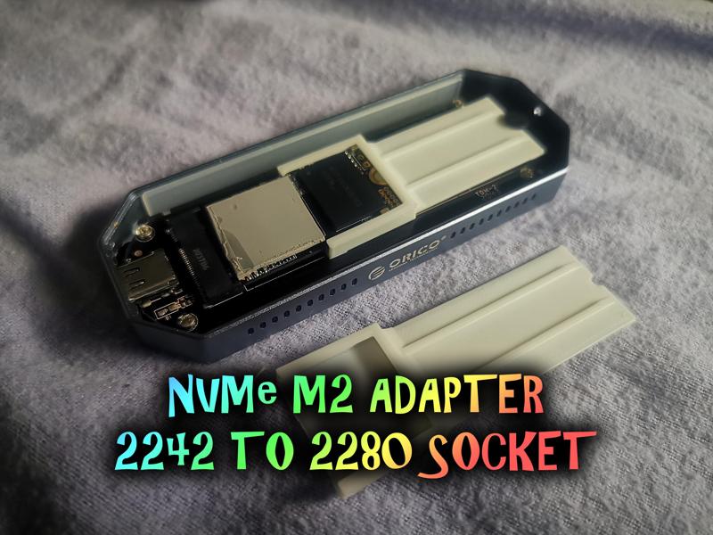 NVMe M2 ADAPTER 2242 TO 2280