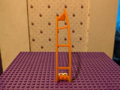 Brick Roller Coaster Banked Drop