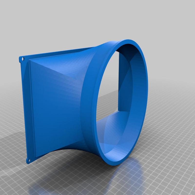 Fanduct 150mm doublefan f.e. Z11 T15 T17 S15 S17 and more