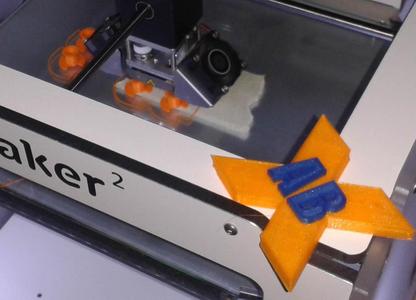 Always Be Xtrudin' 3D printer lucky charm :)