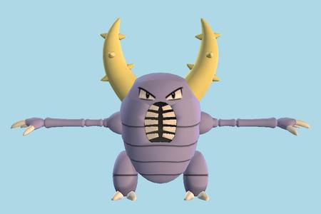 Pinsir 3D Model