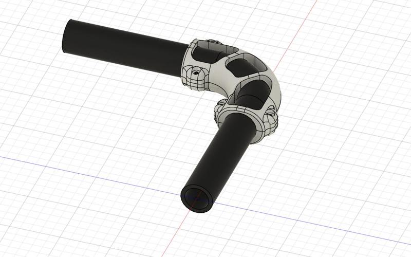 16mm Tubeclamp 90degree angle bracket tube angle