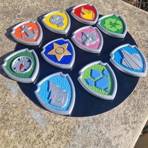 Pat Patrol TRACKER badge