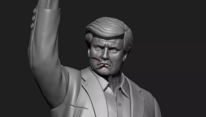 Donald trump Fight Figure
