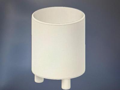 pen/object holder with feet