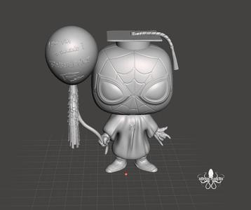FUNKO SPIDERMAN GRADUATION