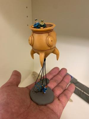 Fantasy Flying Jar with Bug Girl