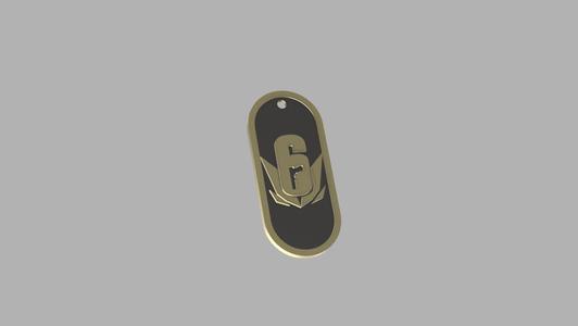 Rainbow Six Dog Tag – Kapkan Operator Edition