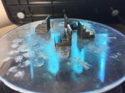 Resin Exposure and Pixel Dimming Test Piece