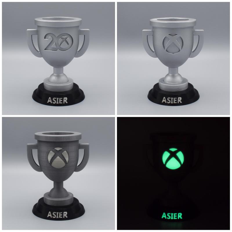 PACK x3 XBOX MICROSOFT MICROSOFT MODULAR ACHIEVEMENT ACHIEVEMENT - TROPHY / TROPHY #XBOX20