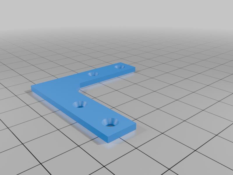 Picture frame corner bracket