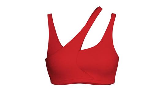 Girls Cutout Sports Bra  | Marvelous / Clo3d / obj / fbx