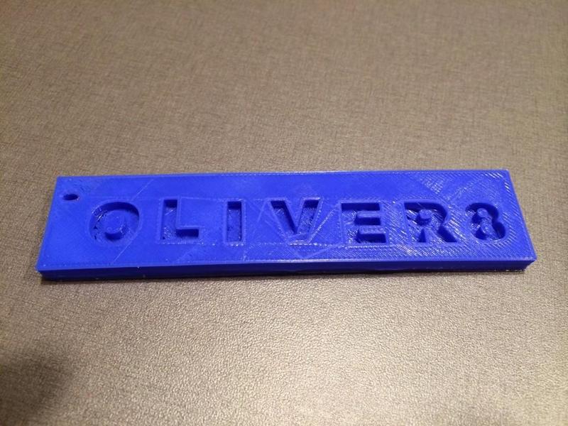 Oliver Nameplate