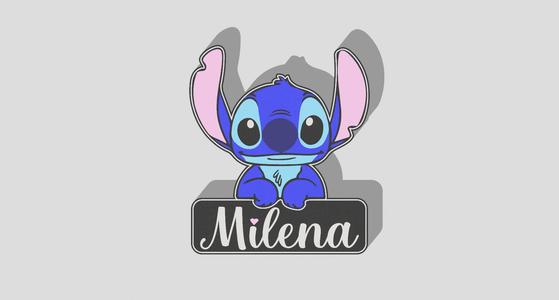 Stitch name lampe