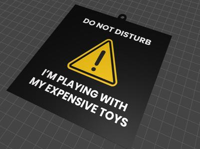 Do Not Disturb - Man Cave Sign