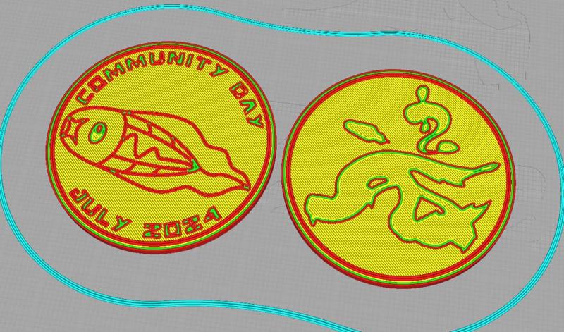 Pokemon Go Community Day #89 coin - Tynamo