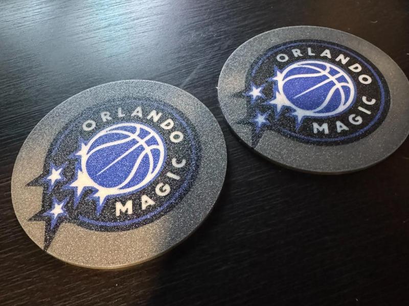 Orlando Magic New Logo 2025 w gray bkgd