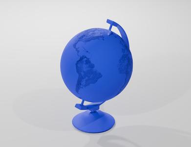 Earth globe