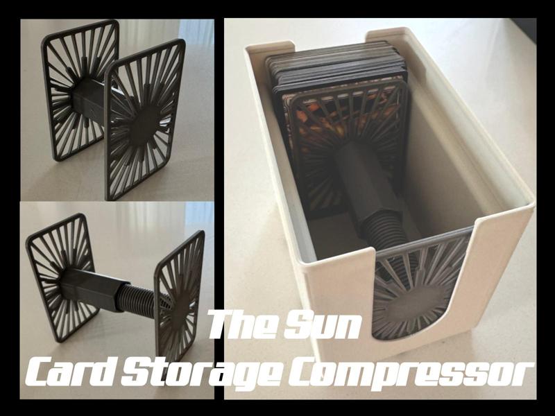 The Sun - TCG Card Storage Compressor