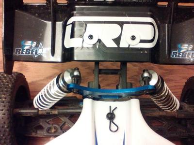 LRP S8 Rebel BX rear wing shims