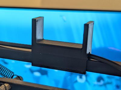 Mic Boom Cable Clip and Headset Rest