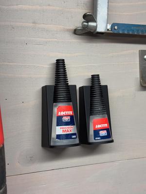 Locktite Super Glue wall holder