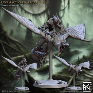 Pterowyvern Rider - D (Lizardmen of Falgor's Swamp)