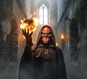 Realistic Halloween Demon Mask