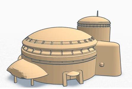Tatooine Large Habitat -Palace -Outpost (x-wing) ver 0.11
