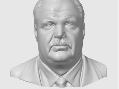 Bust of Andy Reed - Without Base 