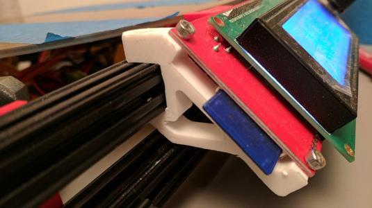LCD display Smart Controller Bracket on 1515 extrusion