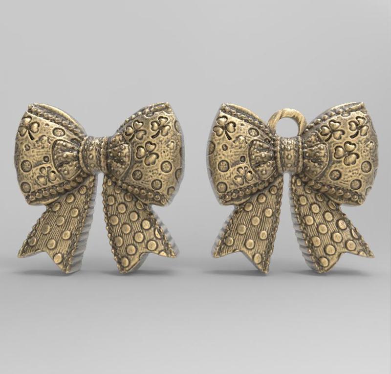 st patrick day ribbon bow decor 3