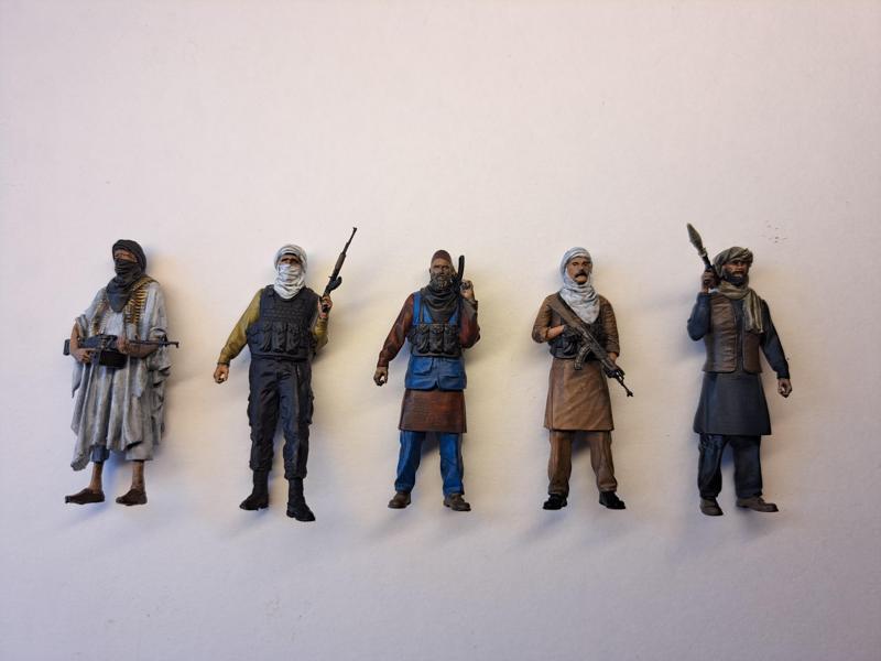x5 Terrorist Freedom Fighter Taliban Figure (DEAL)