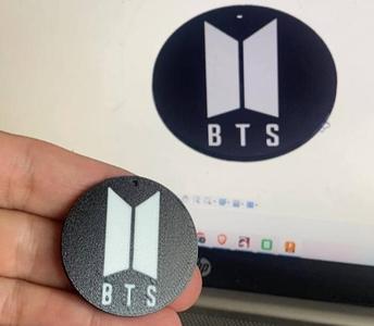 BTS keychain multicolor