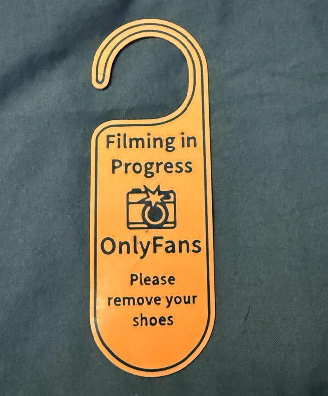 OnlyFans Door hanger