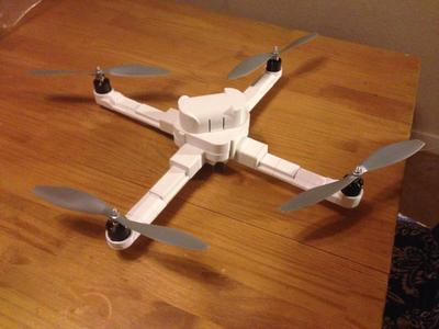 Autonomous Drone - Quadcopter (Silent Might) APM 2.5