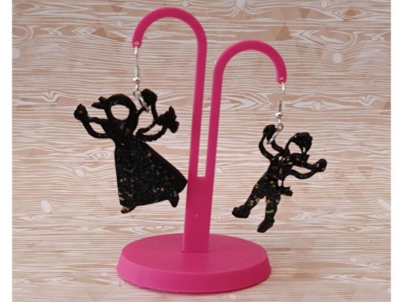 Galician Dancing Ladies Earrings (Two Women)
