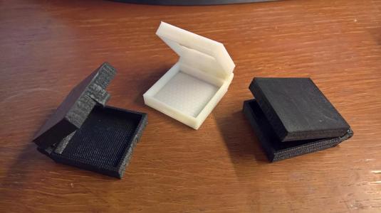 Hinged box test - Single print