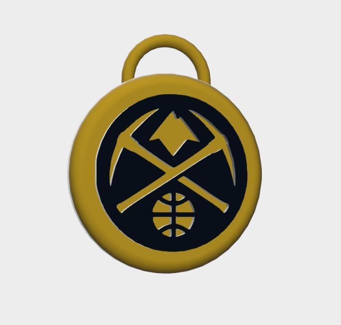 Key ring denver nuggets (NBA)