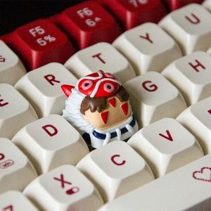 San Mononoke Princess keycap - Mechanical keyboard