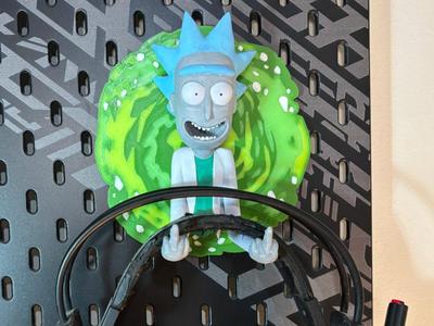 Rick And Morty - Rick Headphone Holder For Skais