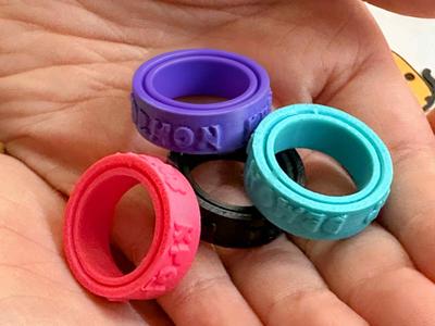 K-POP Demon Hunters Spinner Rings