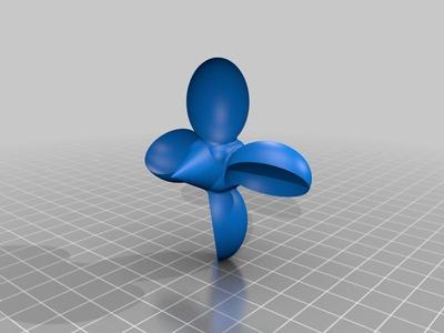 MakerTree 3D: A small screw-on propeller