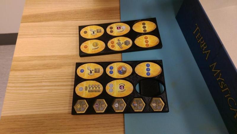 Terra Mystica Favors and Towns Tray
