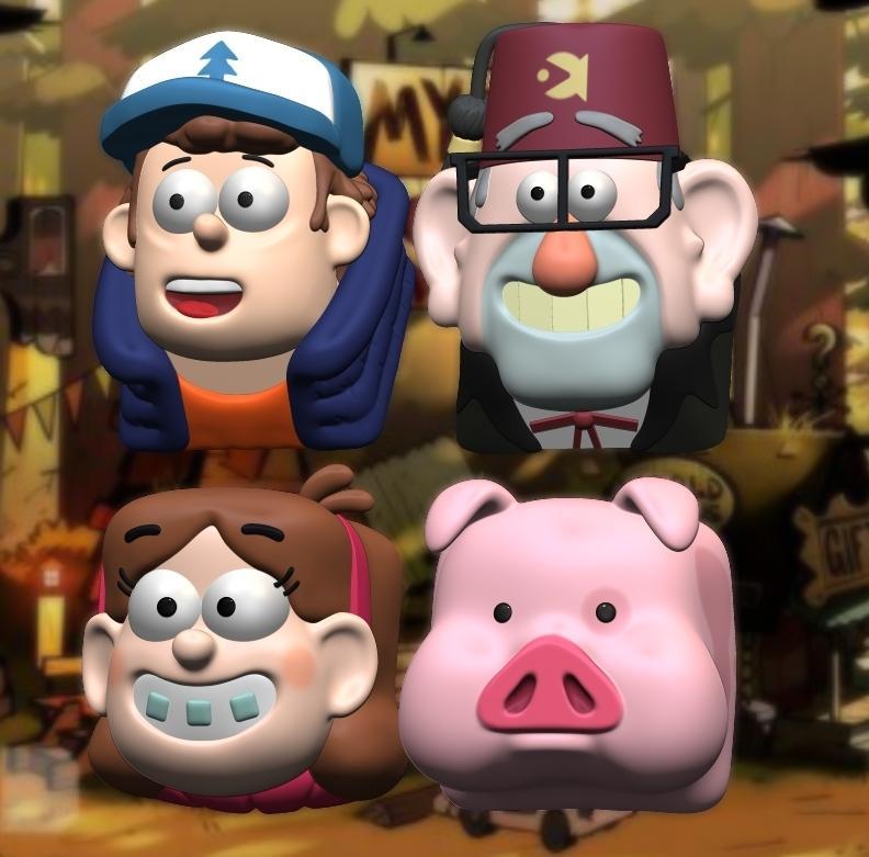 Gravity Falls KeyCaps