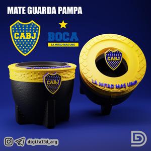 MATE GUARDA PAMPA BOCA JUNIORS