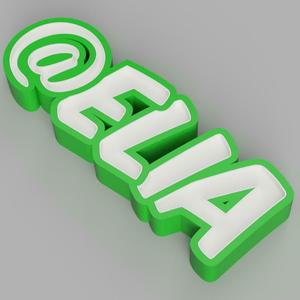 NAMELED @ELIA - LED LAMP WITH NAME