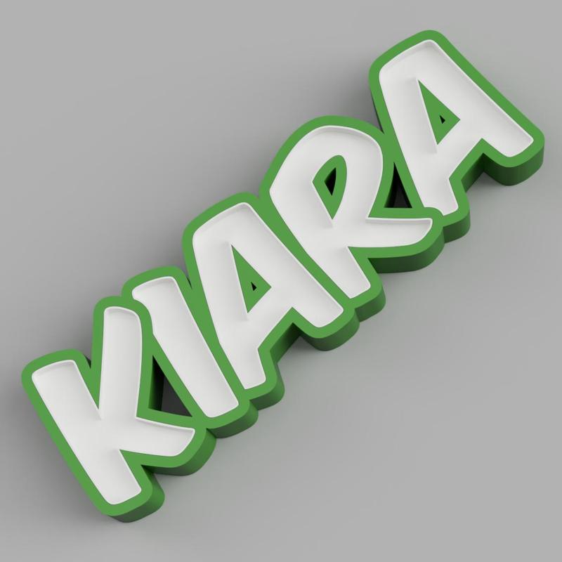 NAMELED KIARA - LED LAMP WITH NAME