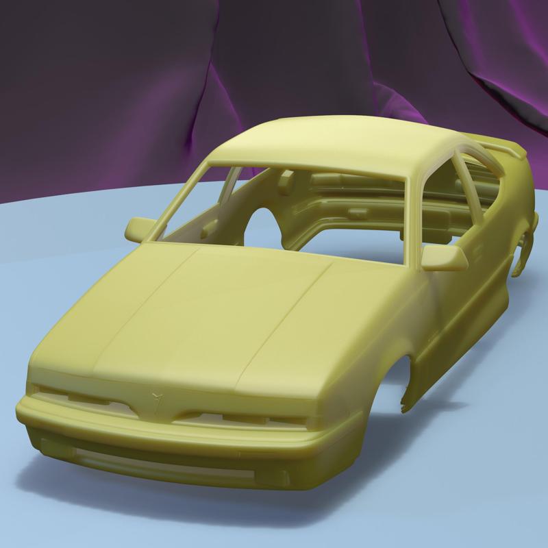 PONTIAC SUNBIRD GT COUPE 1986 (1/24) printable car body