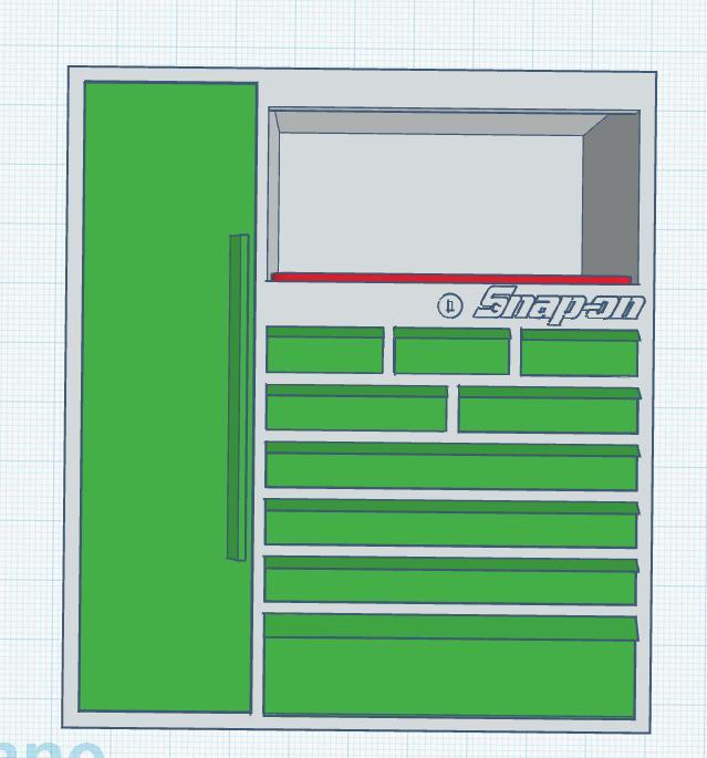Scale Garage Tool Chest